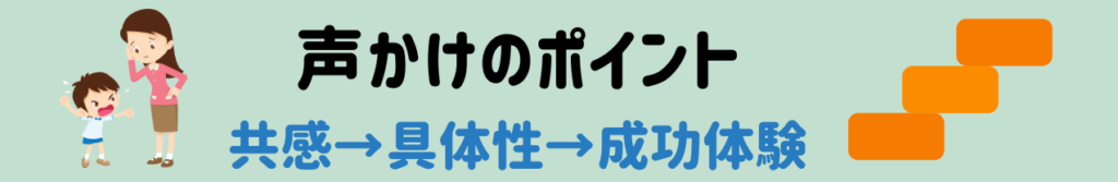 漢字の宿題で逆ギレ!?感情が爆発する子への関わり方と保護者面談の伝え方 声かけのポイント:否定せず、導く3ステップのイメージ画像