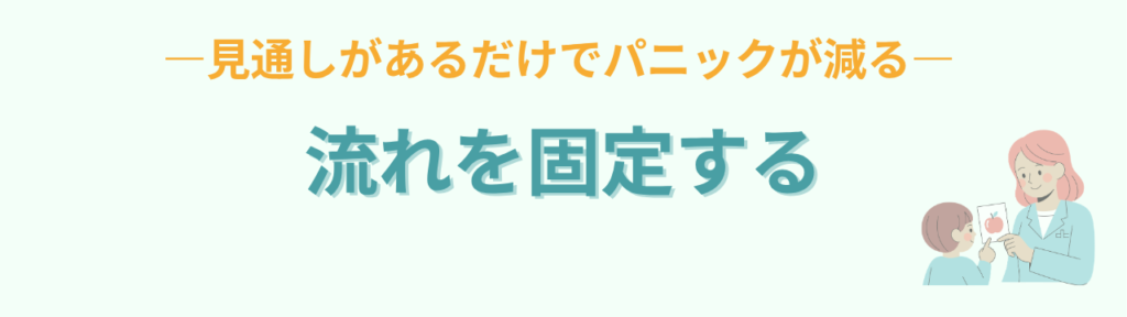 特別支援学級 4月 何から始める？初任者が迷わない優先順位3つの「学級の流れを固定すると教室は落ち着く」の画像