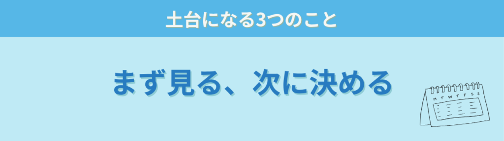 中学校を決める前にまず見るという考え方