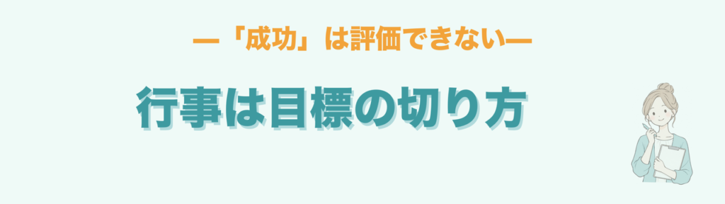 行事と生活単元学習を絡めるときの目標の切り方